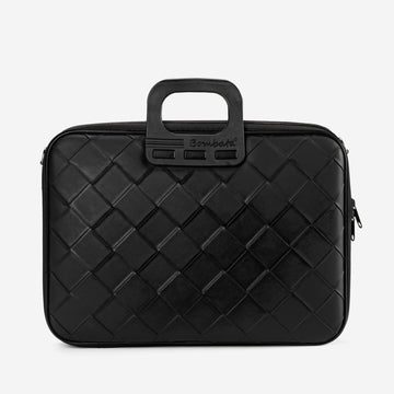 Bombata Business Intrecciato All Black Nero/Black/Schwarz/Noir/