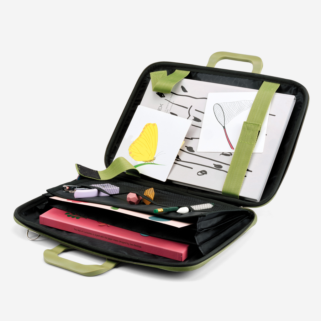 Bombata Intrecciato vista aperto