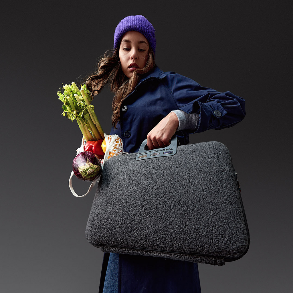 Bombata Teddy vista borsa porta pc teddy