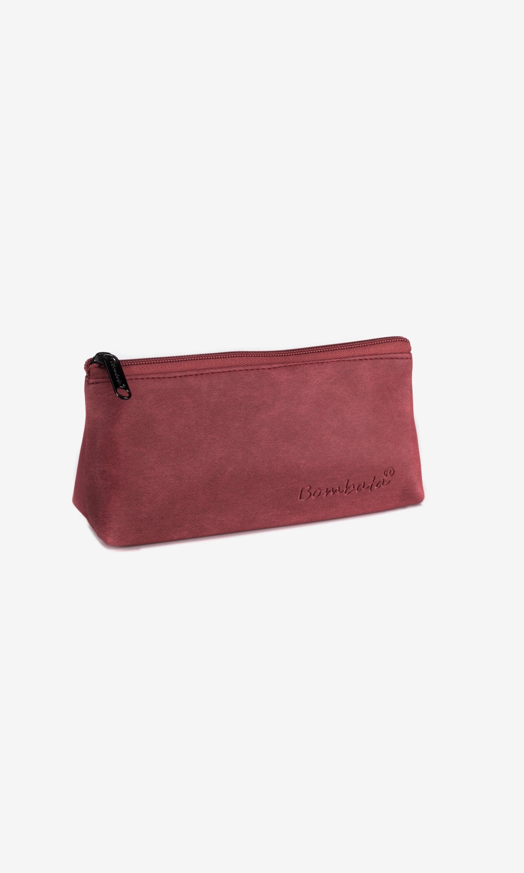 Astuccio Triangolare Denim, Colore Rosso borgogna - Color Burgundy Red