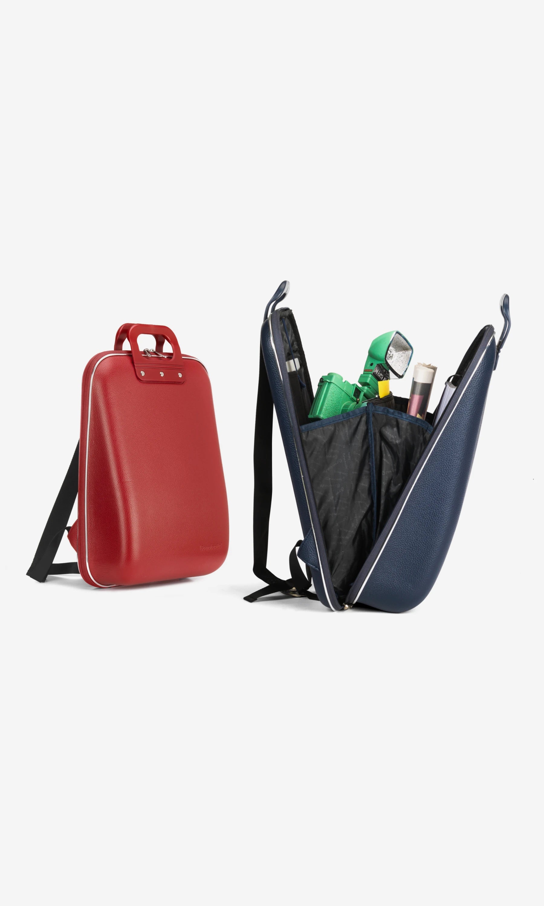 Backpack Bombata, Taglia 15"-16" Colore Blu scuro - Size 15"-16" Color Dark blue