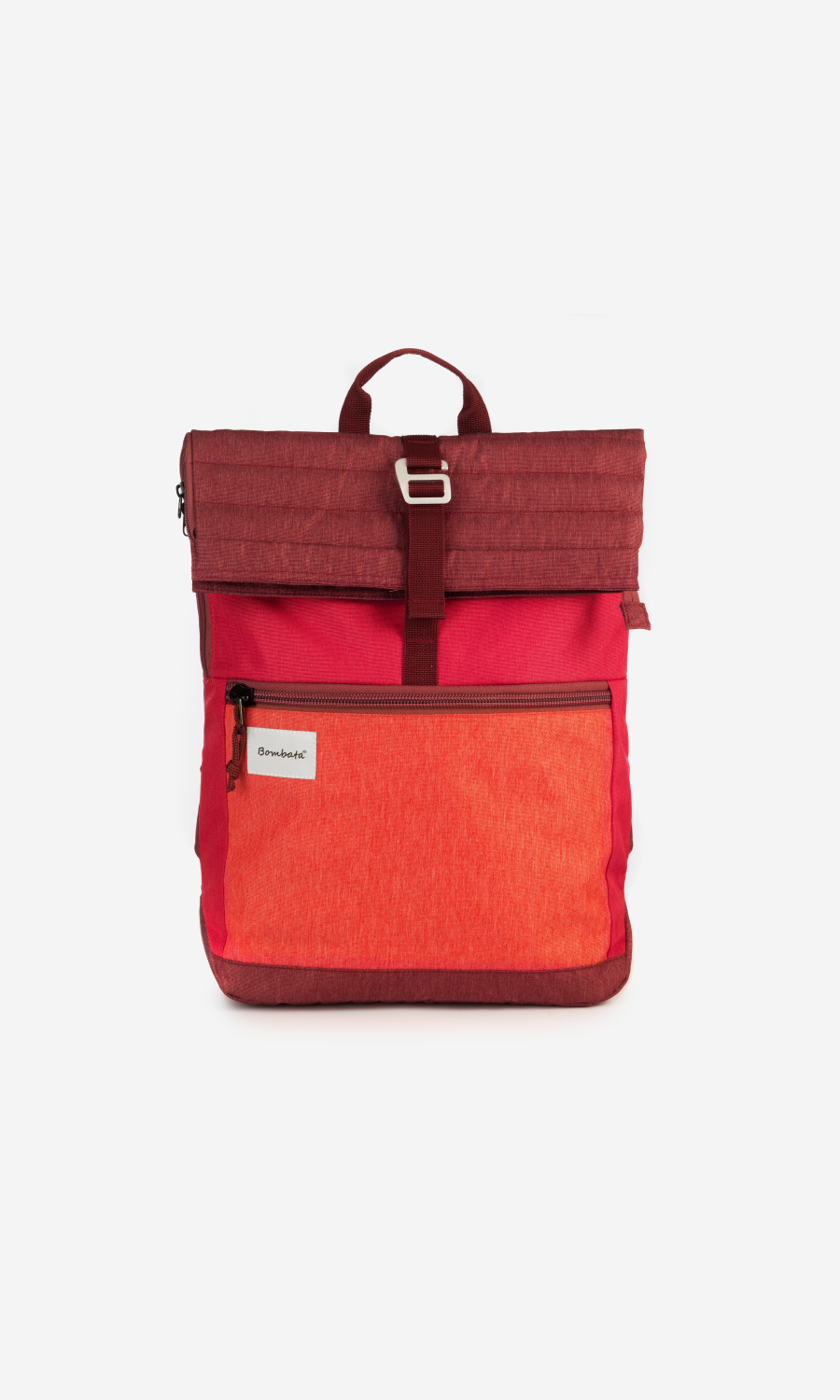 Big Backpack Nylon 2.0, Colore Rosso borgogna - Color Burgundy Red