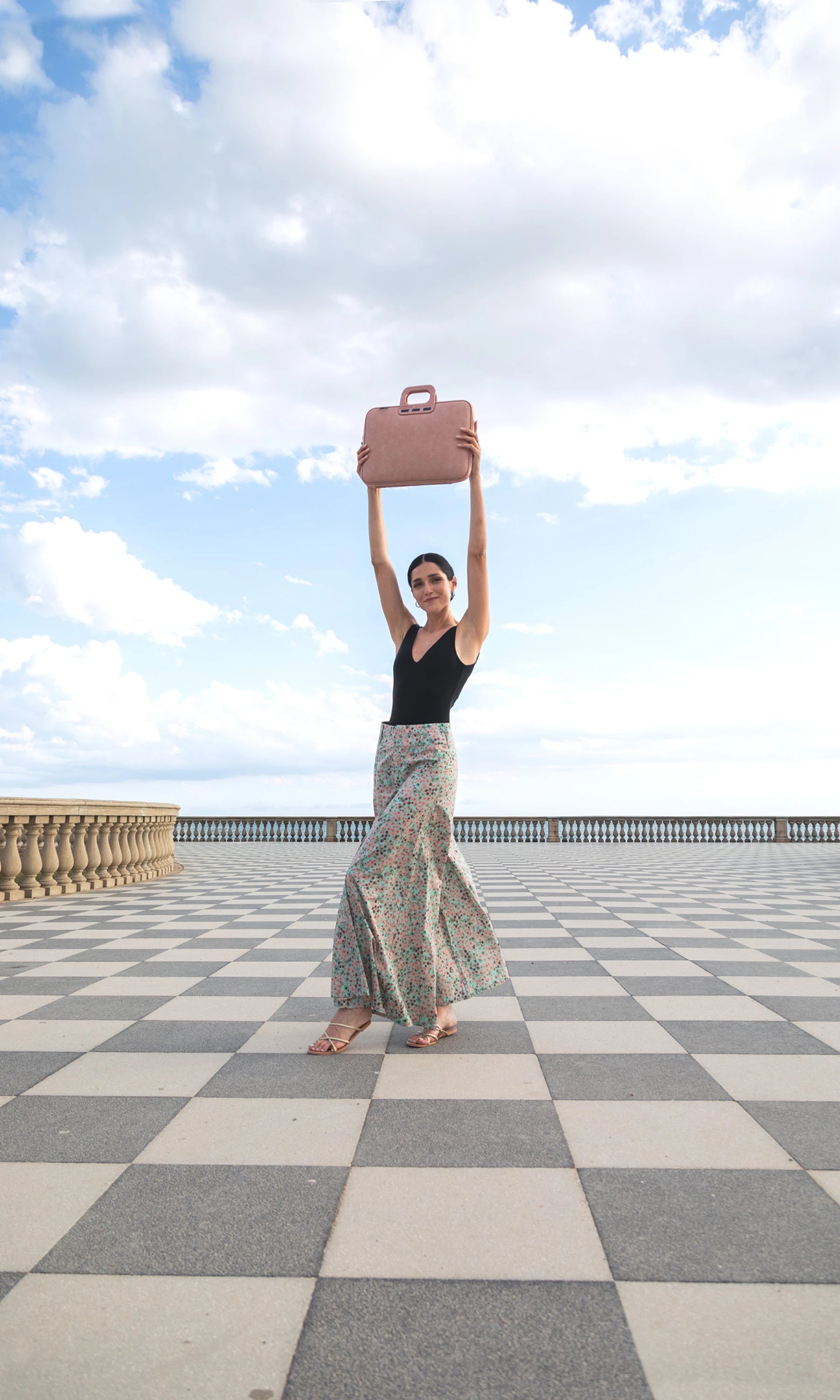 Bombata Denim, Taglia 15"-16" Colore Nero - Size 15"-16" Color Black