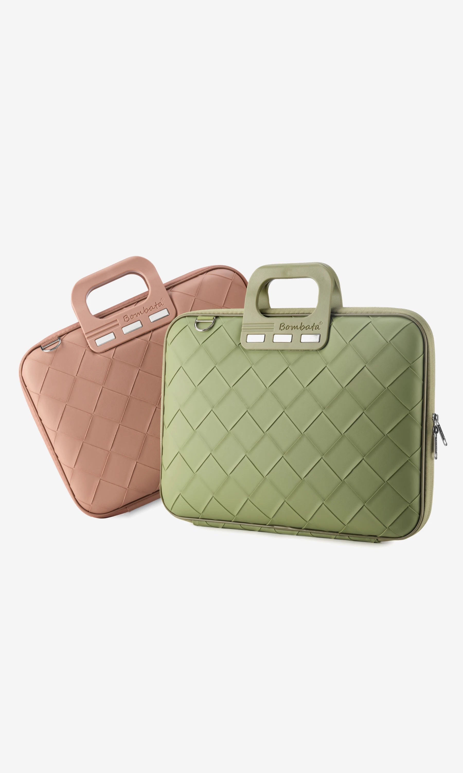 Bombata Intrecciato, Taglia 13"-14" Colore Menta - Size 13"-14" Color Mint