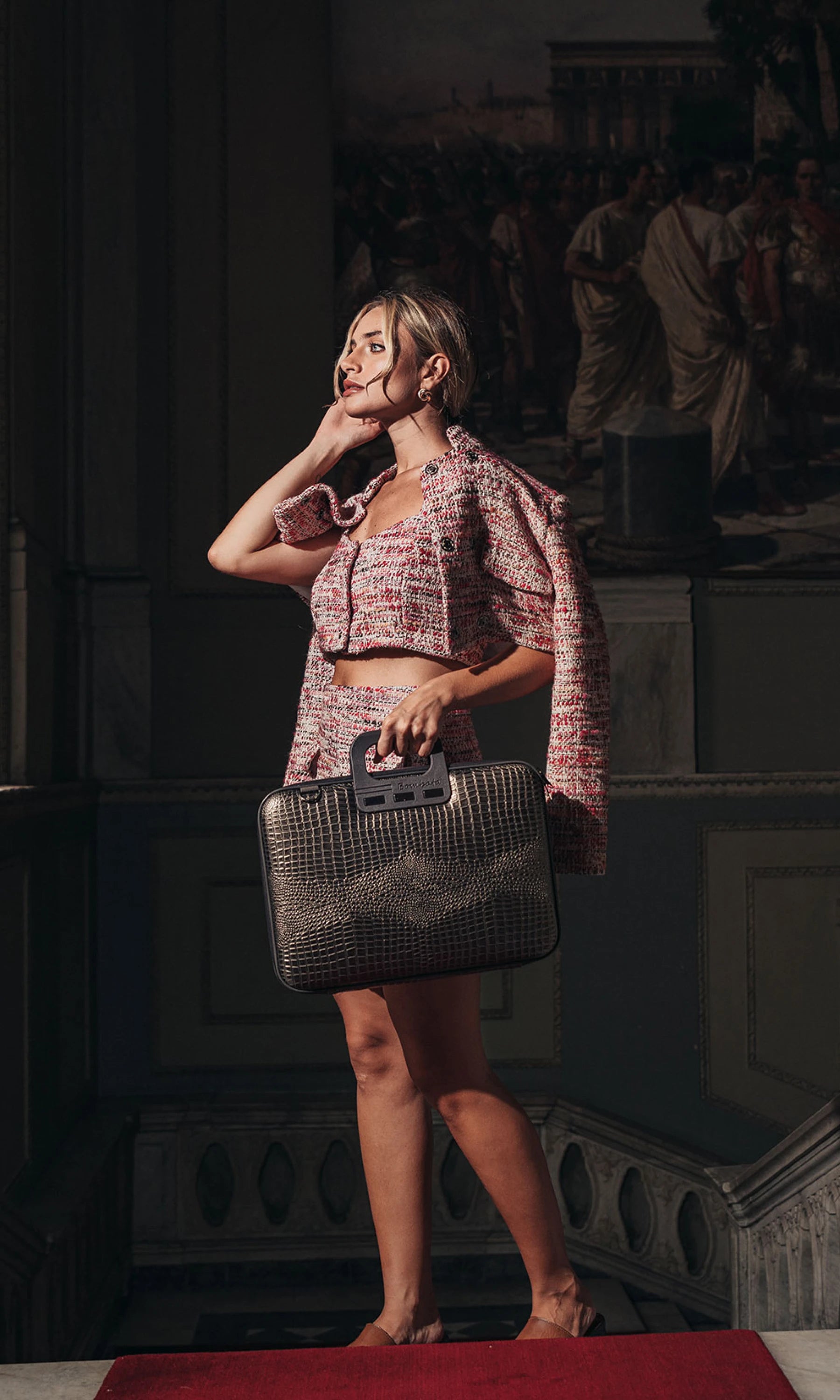 Bombata Shiny Cocco, Taglia 13"-14" Colore Rosso borgogna - Size 13"-14" Color Burgundy