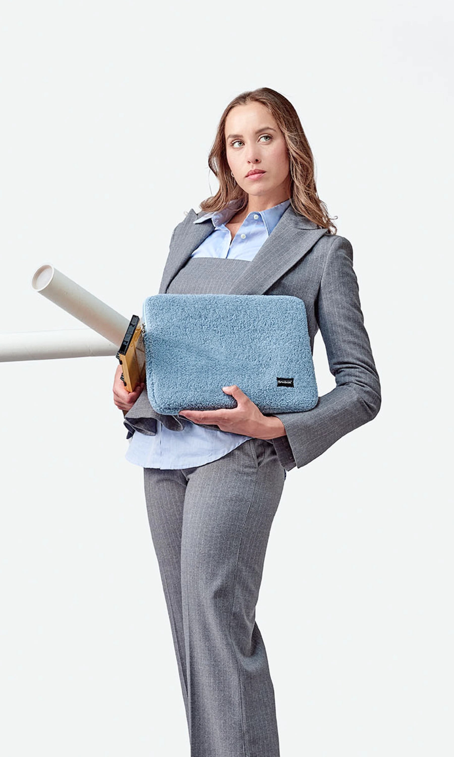 Bombata Teddy Sleeve, Taglia 15"-16" Colore Rosa - Size 15"-16" Color Pink