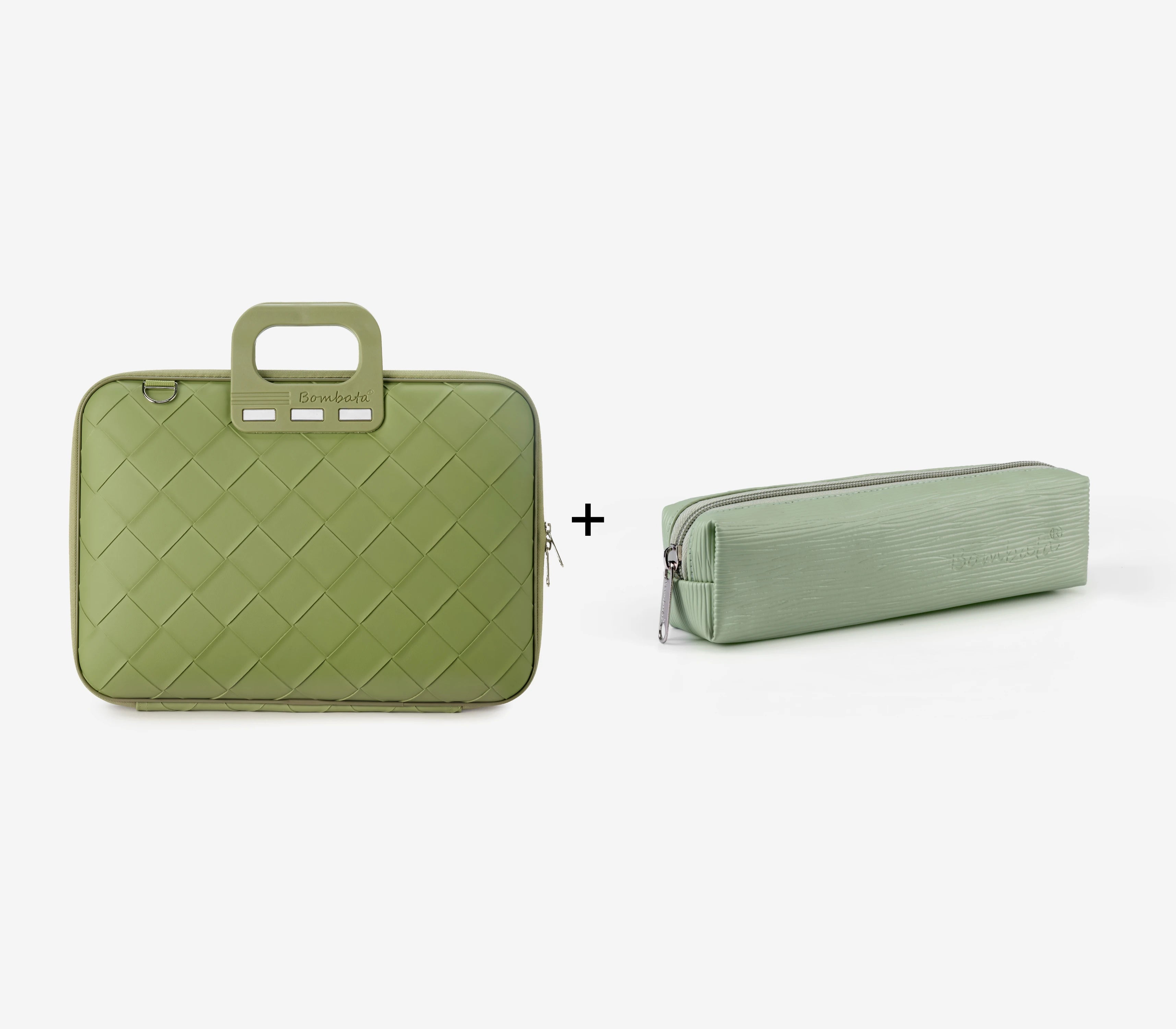 Borsa Intrecciato + Astuccio Wave