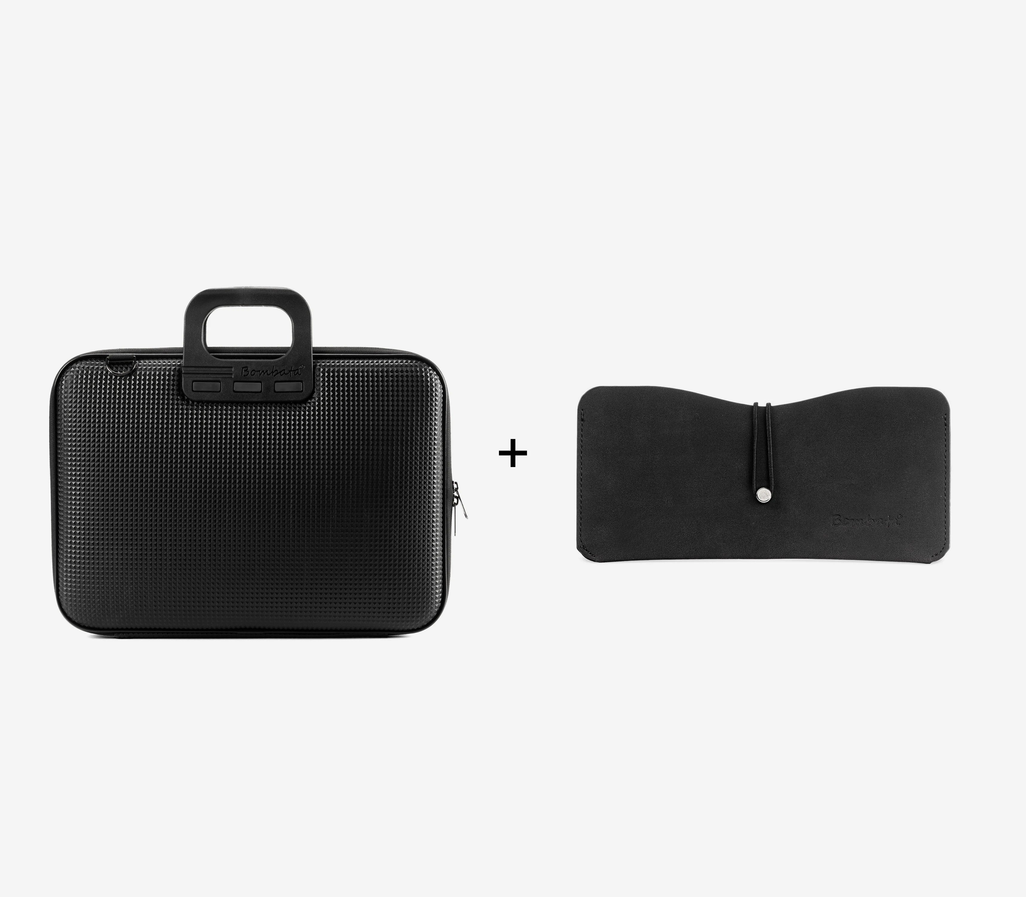 Borsa Dark + Porta occhiali