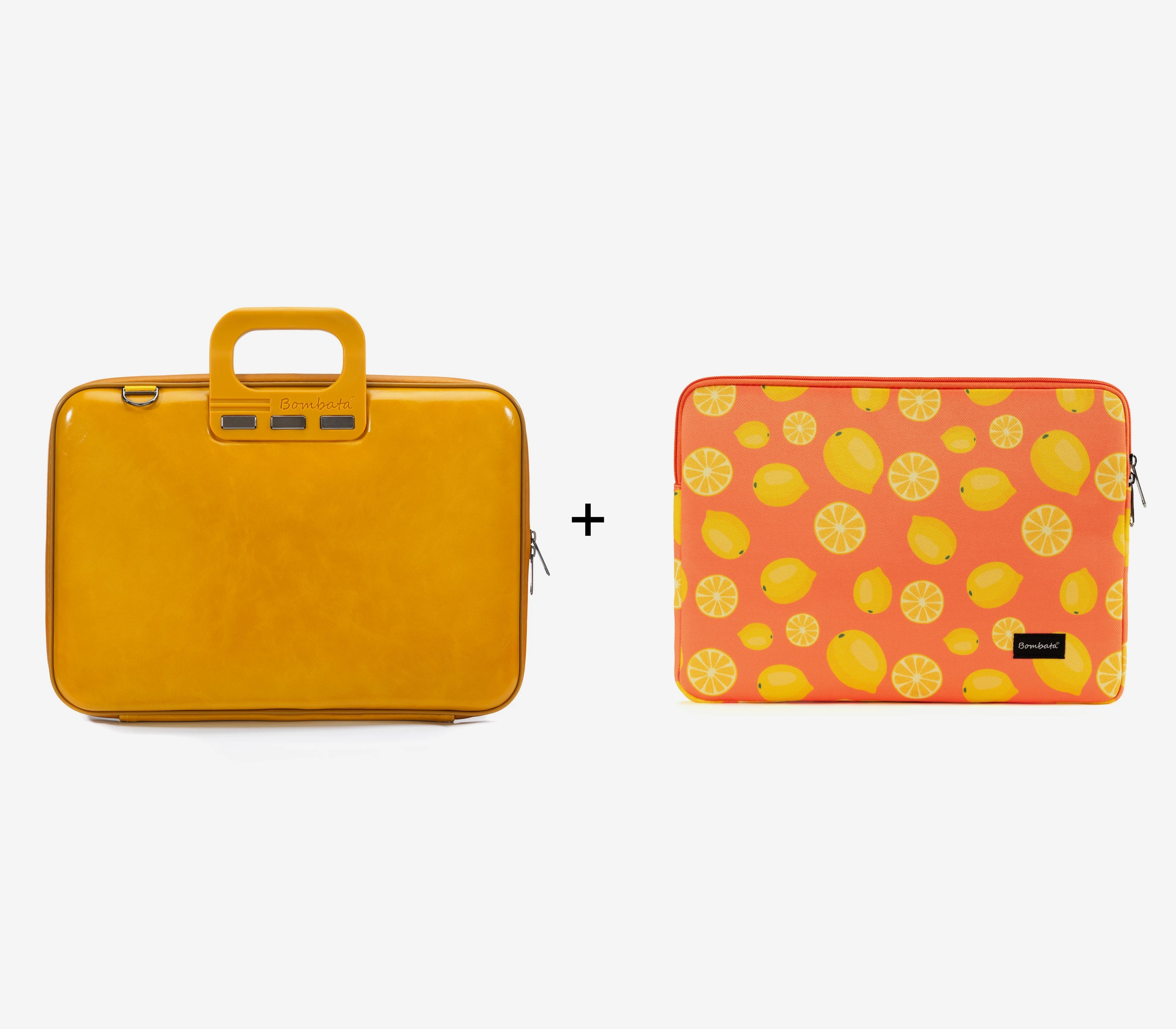 Borsa Evolution + Sleeve fruit Lemon