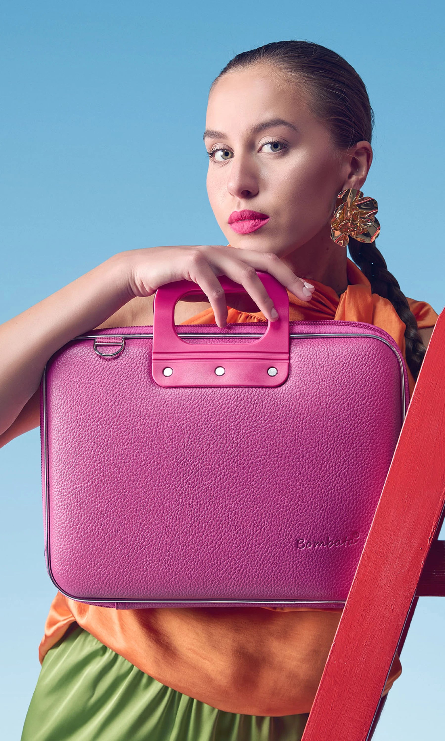 Bombata Classic, Taglia 13"-14" Colore Fuxia - Size 13"-14" Color Fuchsia