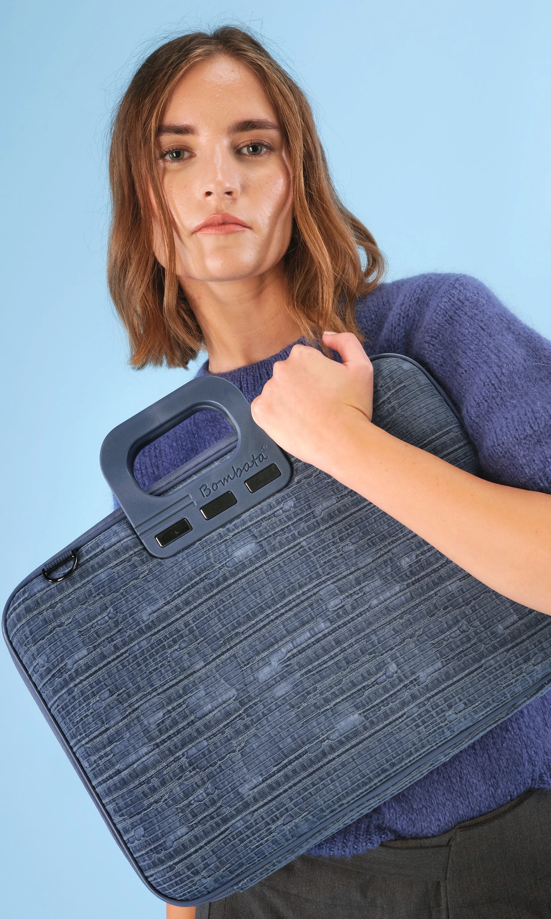 Bombata Vintage, Taglia 15"-16" Colore Jeans - Size 15"-16" Color Denim