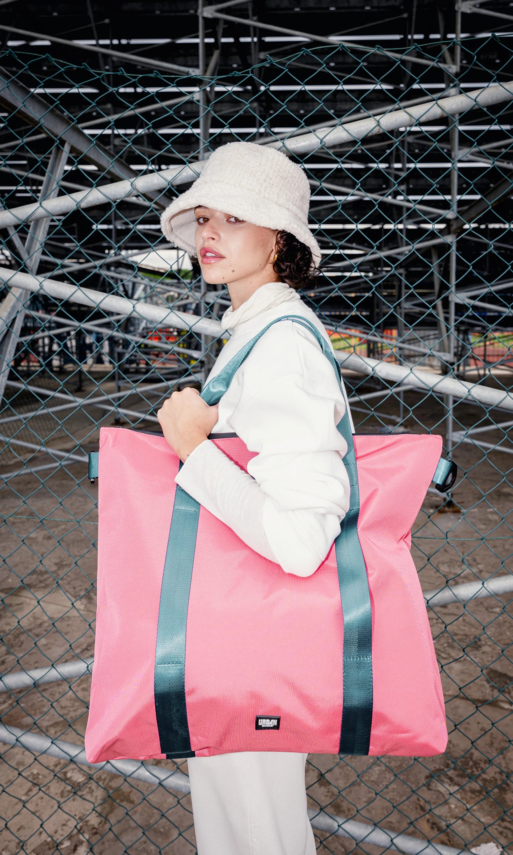 Urbanite Tote Bag Bogotá, Colore Verde khaki - Color Khaki green