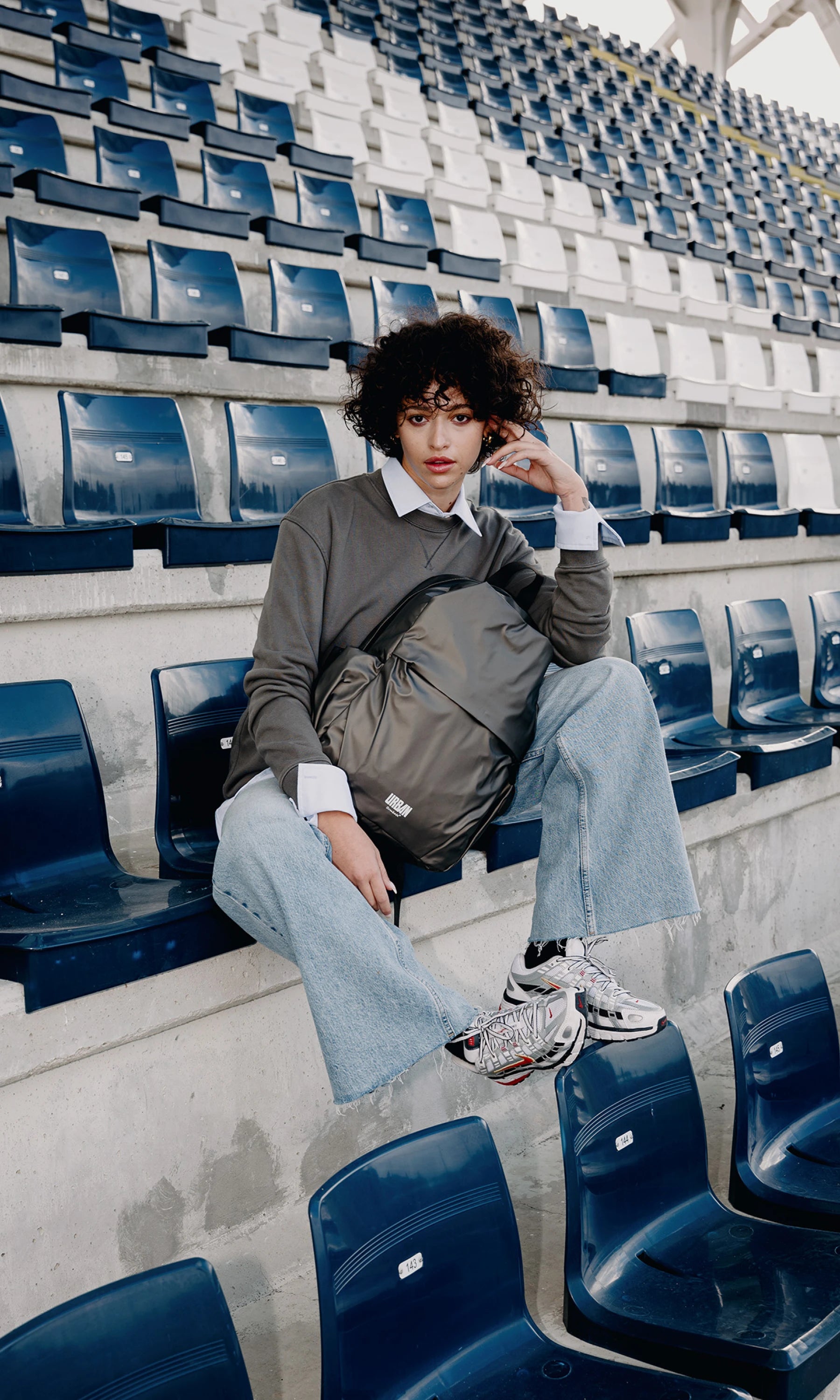 Urbanite Backpack New York, Colore Piombo - Color Lead grey