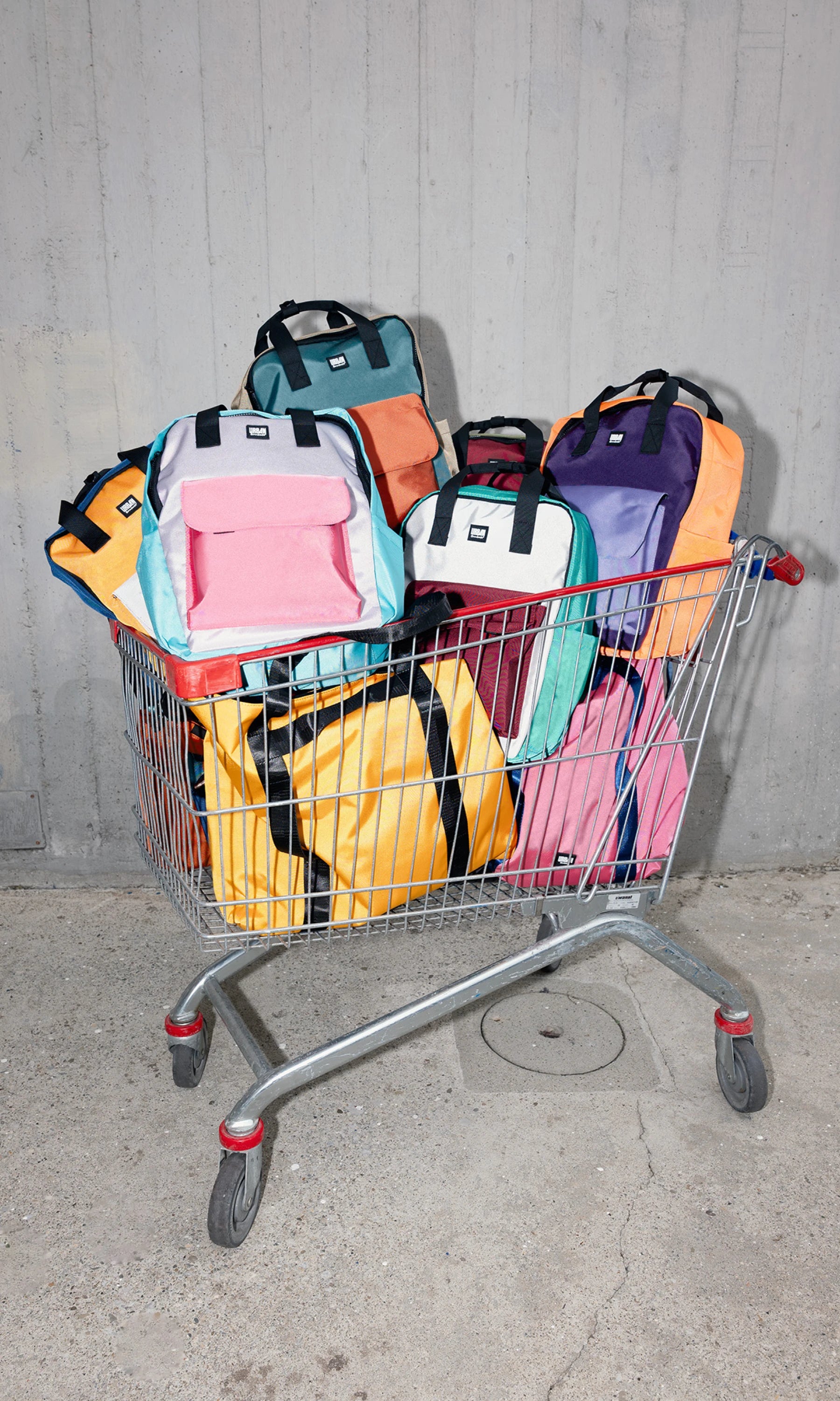 Urbanite Backpack Rio, Colore Celeste / Glicine / Rosa - Color Light blue / Wisteria / Pink