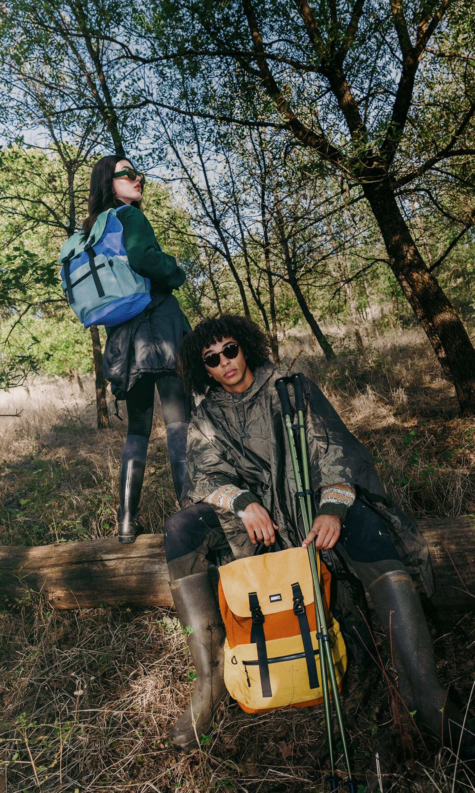 Mountain Backpack Urbanite Melbourne, Colore Rosso borgogna - Color Burgundy