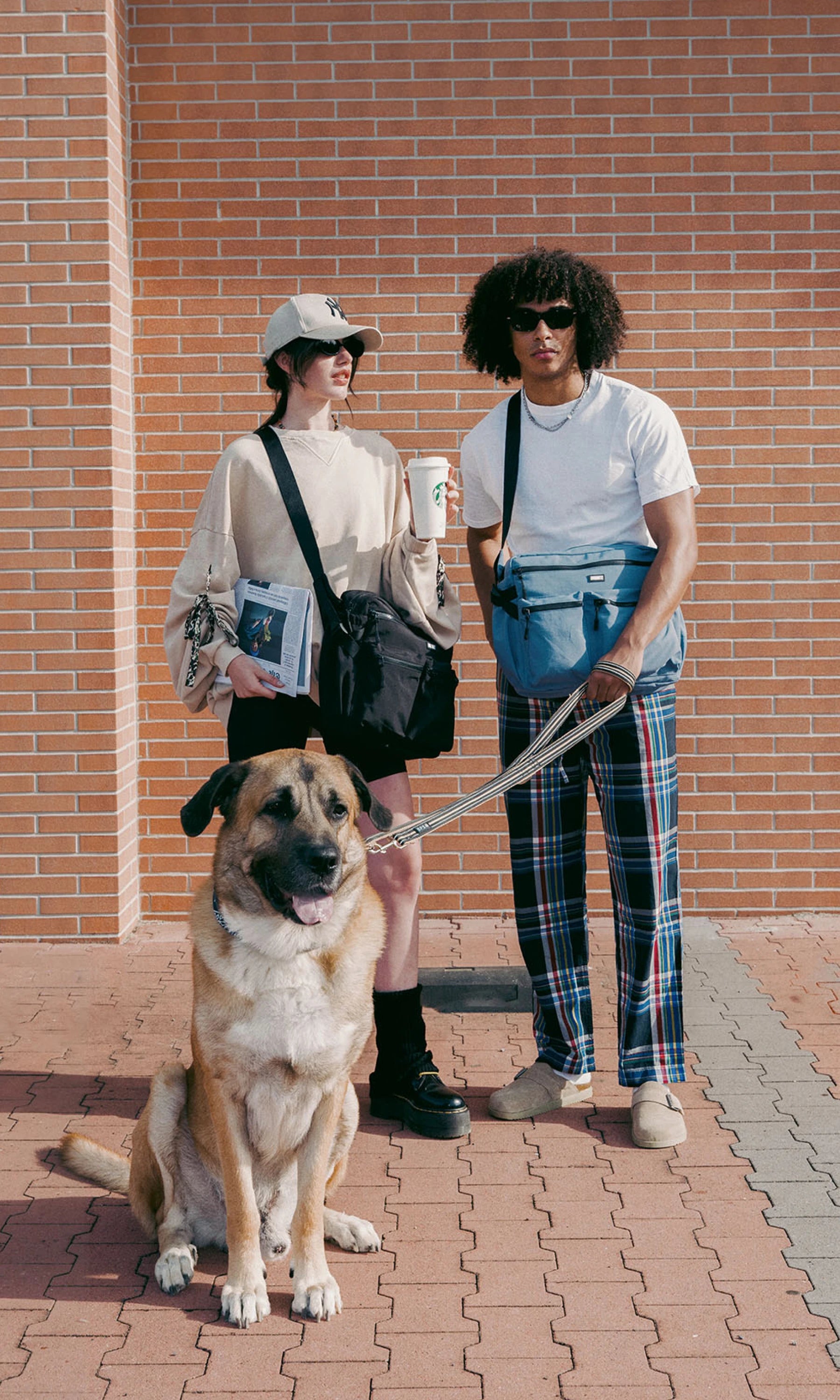 Shoulder Bag Urbanite Perth, Colore Jeans - Color Denim