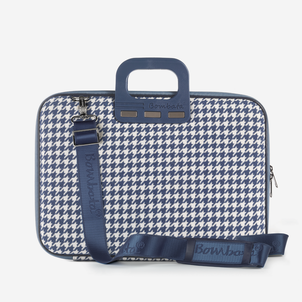 Bombata Pied de Poule vista tracolla